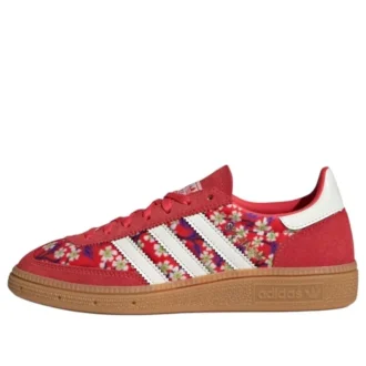Adidas X Liberty London Handball Spezial «Off White Semi Lucid Red»